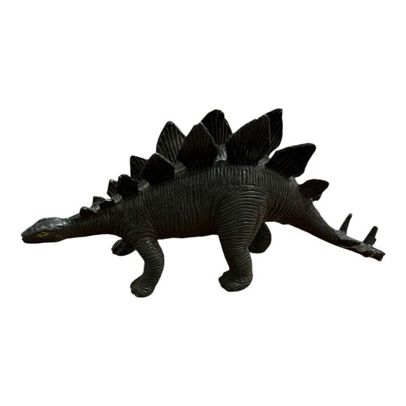 Vintage Funrise 1988 Stegosaurus Dinosaur Vinyl Figure 2" x 5" - Picture 2 of 5